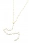 Kalp İncili Y Kolye - Altın