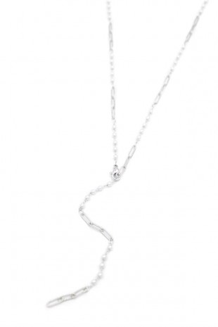 İncili Y Kolye - Gümüş İncili Y Kolye - Gümüş