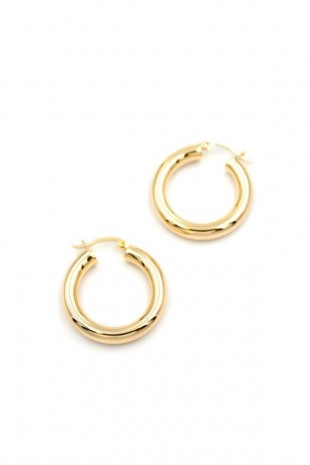 Büyük Boy Halka Küpe - Altın Büyük Boy Halka Küpe - Altın