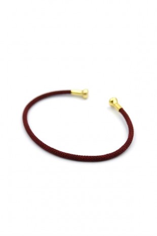 Hasır Pndr Bileklik - Bordo Hasır Pndr Bileklik - Bordo