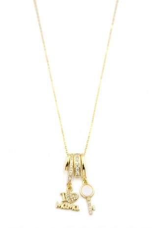 I Love Mama Kolye - Altın I Love Mama Kolye - Altın