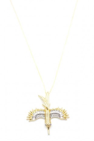 Anka Kuşu Kolye - Altın Anka Kuşu Kolye - Altın