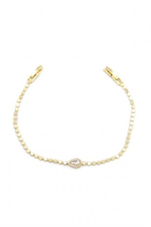 Taşlı Bileklik - Altın Taşlı Bileklik - Altın