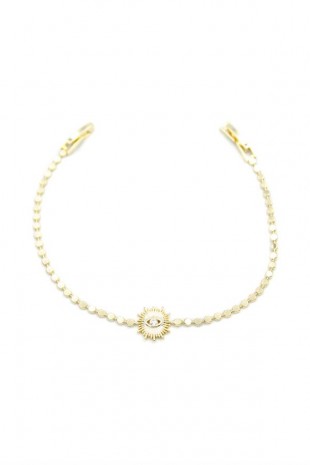 Taşlı Bileklik - Altın Taşlı Bileklik - Altın