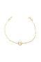 Taşlı Bileklik - Altın