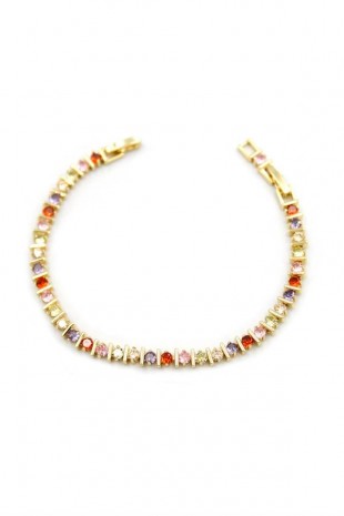 Taşlı Bileklik - ÇOK RENKLİ Taşlı Bileklik - ÇOK RENKLİ