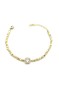 Taşlı Dorika Bileklik - Altın