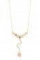 Damla Taşlı Y Kolye - Altın Damla Taşlı Y Kolye - Altın