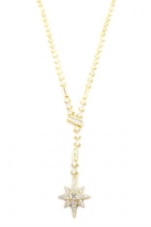 Kuzey Yıldızı Y Kolye - Altın Kuzey Yıldızı Y Kolye - Altın