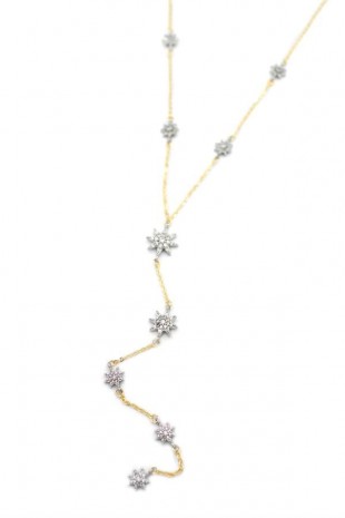 Kuzey Yıldızı Y Kolye - Altın Kuzey Yıldızı Y Kolye - Altın