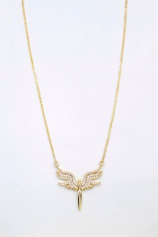 Melek Kolye - Altın