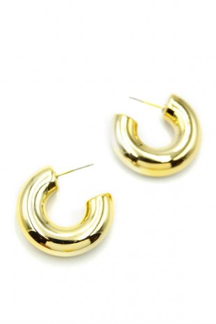 Halka Küpe - Altın Halka Küpe - Altın