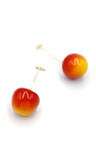 Kiraz Küpe - ÇOK RENKLİ Kiraz Küpe - ÇOK RENKLİ