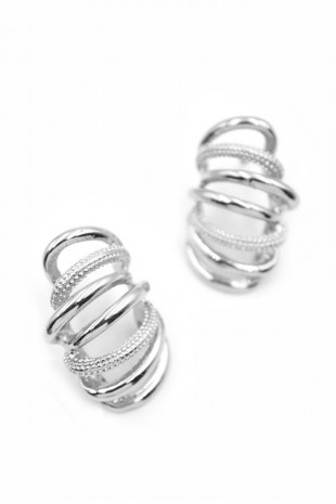 Metal Küpe - Gümüş Metal Küpe - Gümüş