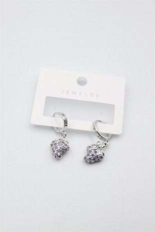 Çilek Küpe - Gümüş Çilek Küpe - Gümüş