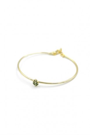 Yaprak Bilezik - Altın Yaprak Bilezik - Altın