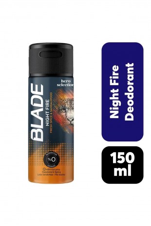 Blade Hero Selection Serisi Night Fire Erkek Deodorant 150 Ml Blade Hero Selection Serisi Night Fire Erkek Deodorant 150 Ml