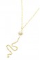 Kuzey Yıldız Y Kolye - Altın