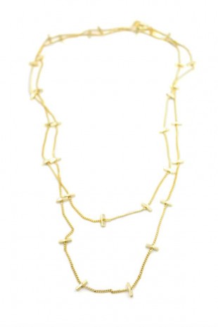 Çubuk Kolye - 90cm - Altın Çubuk Kolye - 90cm - Altın