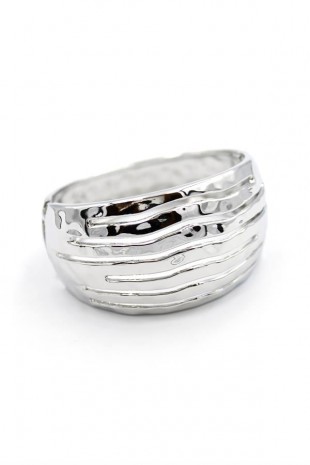 Kelepçe Bilezik - Gümüş Kelepçe Bilezik - Gümüş