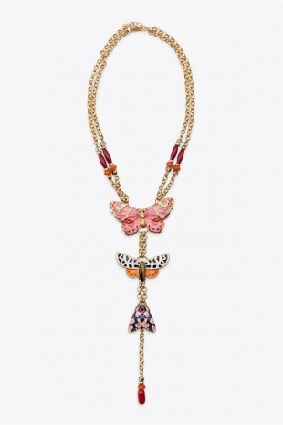 Kelebek Kolye - Altın Kelebek Kolye - Altın