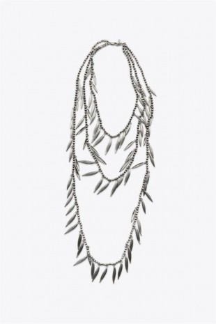 Yaprak Kolye - Gümüş Yaprak Kolye - Gümüş