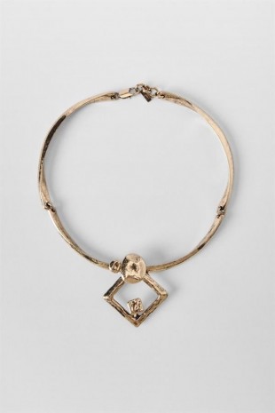 Metal Tasma Kolye - Altın