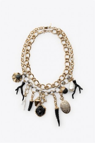 2'li Charm Kolye - Altın 2'li Charm Kolye - Altın