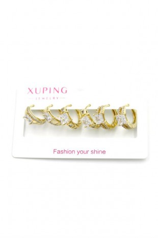 6'lı Xuping Küpe - Altın 6'lı Xuping Küpe - Altın