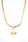 Kutup Yıldızı Zincir Kolye - Altın