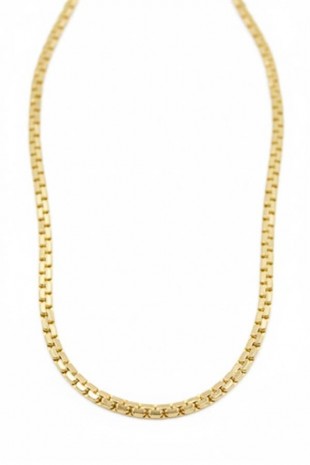 Ezme Zincir Kolye - Altın Ezme Zincir Kolye - Altın