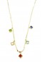 Ezme Zincir Charm Kolye - Altın Ezme Zincir Charm Kolye - Altın