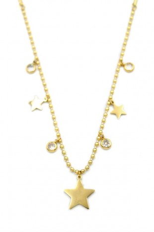 Yıldız Kolye - Altın Yıldız Kolye - Altın