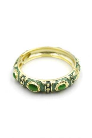 Mineli Bilezik - Yeşil Mineli Bilezik - Yeşil