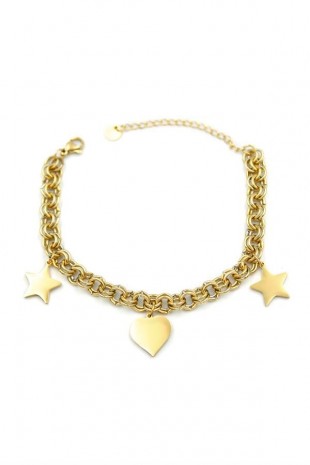 Yıldız Bileklik - Altın Yıldız Bileklik - Altın
