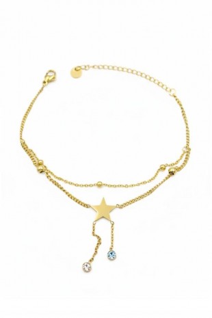 Yıldız Bileklik - Altın Yıldız Bileklik - Altın