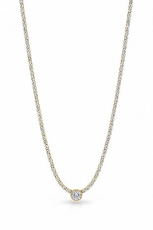 Su Yolu Kolye - Altın Su Yolu Kolye - Altın