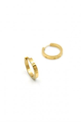 İnce CRT Küpe - Altın İnce CRT Küpe - Altın