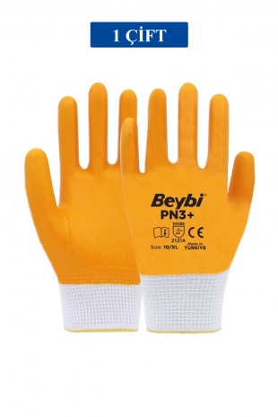 Pn3+ Sarı Iş Eldiveni Polyester Örme Nitril Beybi No:10 Royaleks Group - 1 Çift Pn3+ Sarı Iş Eldiveni Polyester Örme Nitril Beybi No:10 Royaleks Group - 1 Çift