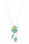 Swr Çiçek Kolye - Turkuaz Swr Çiçek Kolye - Turkuaz
