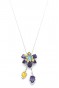 Swr Çiçek Kolye - Mor Swr Çiçek Kolye - Mor