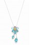Swr Çiçek Kolye - Turkuaz Swr Çiçek Kolye - Turkuaz