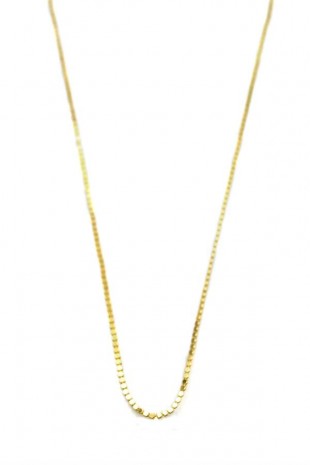 Xuping Ezme Zincir Kolye - 60cm - 14K Altın Xuping Ezme Zincir Kolye - 60cm - 14K Altın