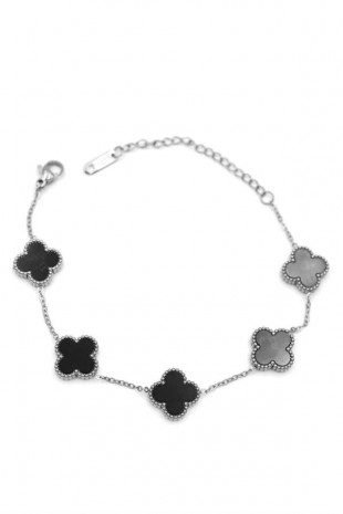 VC Yonca Bileklik - Siyah VC Yonca Bileklik - Siyah