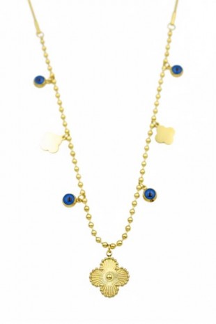 Vc Yonca Kolye - Altın Vc Yonca Kolye - Altın