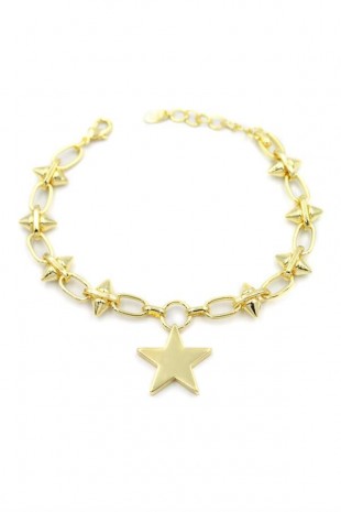 Yıldız Bileklik - Altın