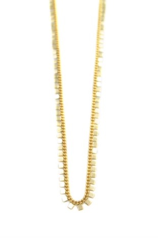 Pullu Zincir Kolye - Altın