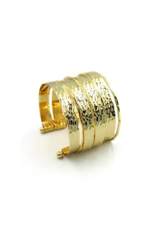 Plaka Bilezik - Altın