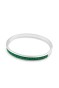Baget Taşlı Bilezik - Yeşil