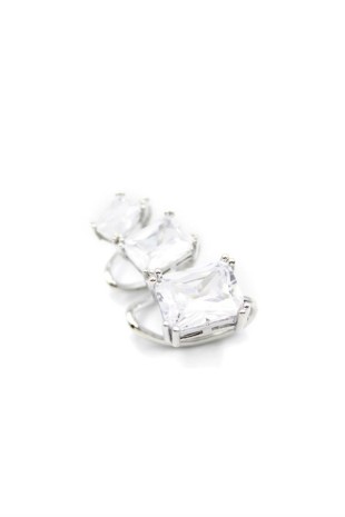 Taşlı Kıkırdak Küpe - Gümüş Taşlı Kıkırdak Küpe - Gümüş